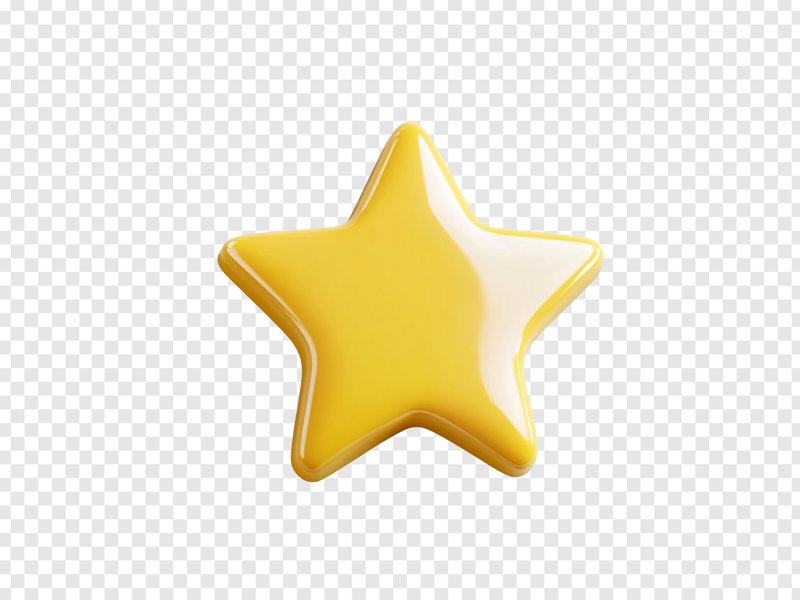 3D 별모양 오브젝트 (PSD)