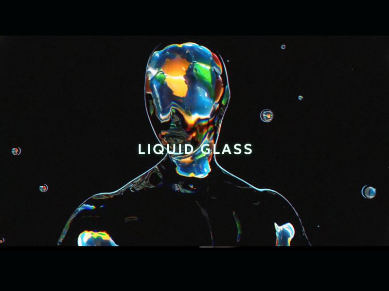 Liquid Glass Titles
