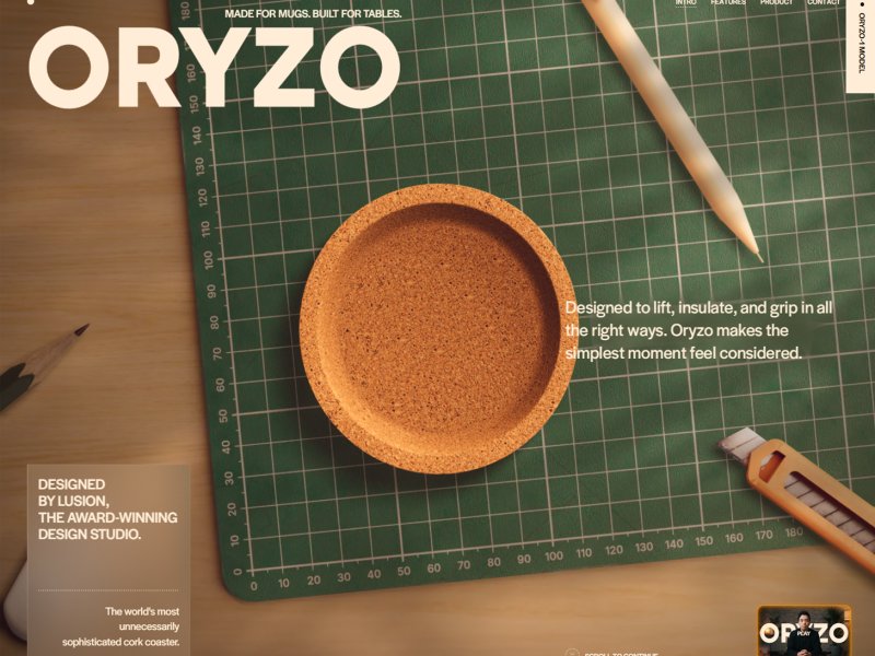 AI 기반 모션 디자인 - Oryzo(오리조)